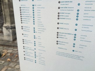 5035 lista nomes Père Lachaise - 1